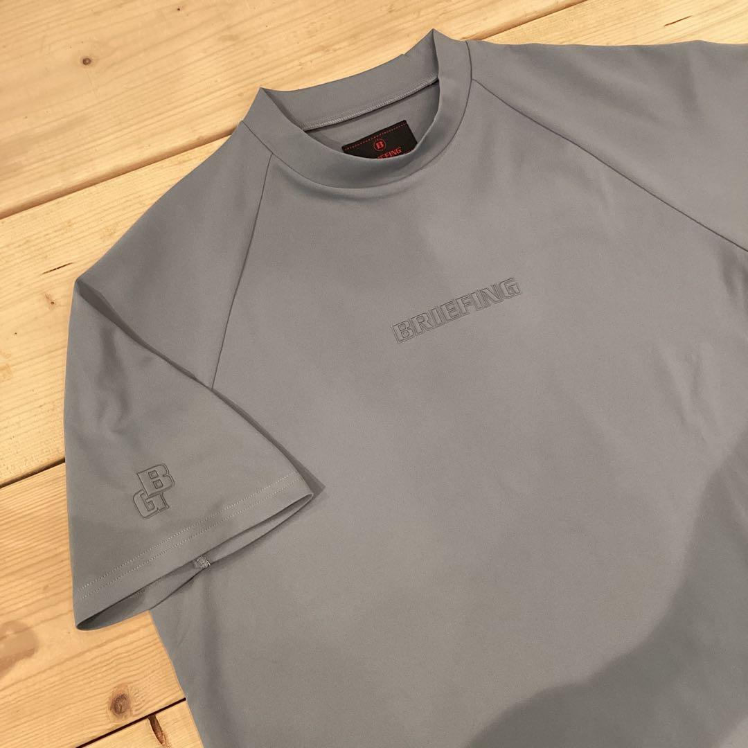 新品　BRIEFING STITCHED 3D LOGO HIGHNECK M