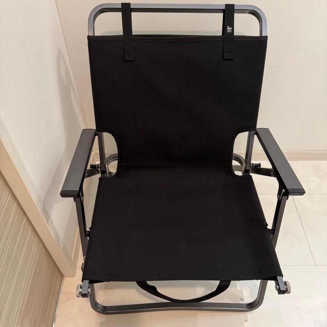 ゼインアーツ　LADE CHAIR チェアー　ブラック　2脚セット