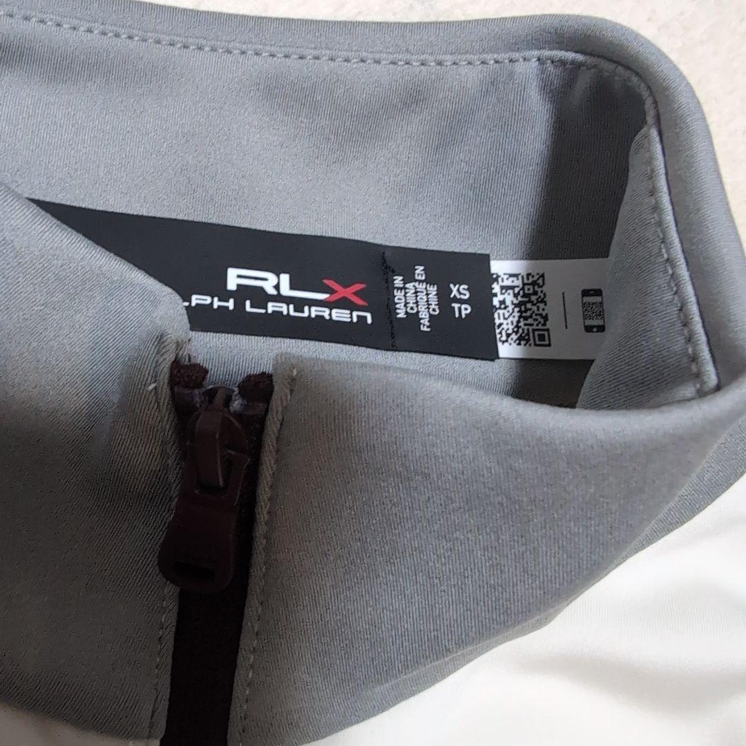 美品 RLX RALPH LAUREN 長袖ハーフジップシャツ 155/80A