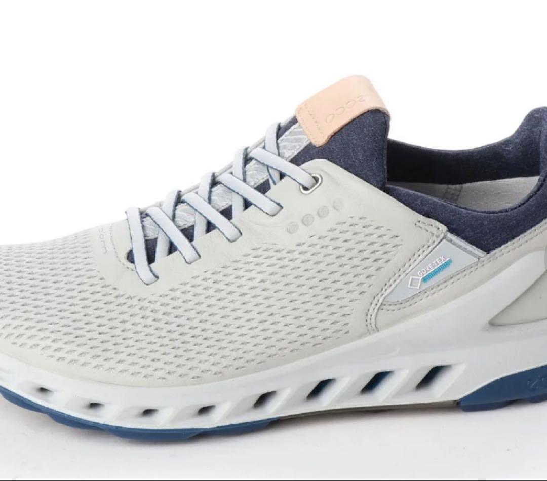 新品タグ付き　ECCO ゴルフシューズ 27.5cm グレー
