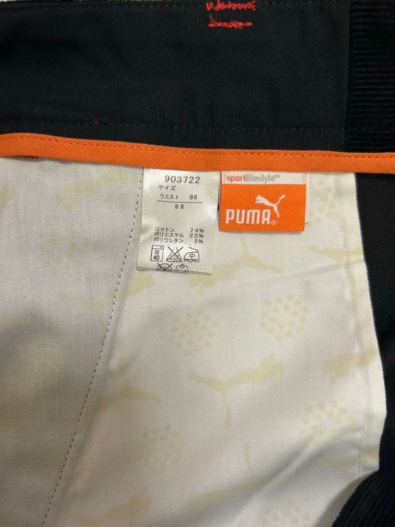 PUMA メンズ　ゴルフパンツ　コーデュロイ