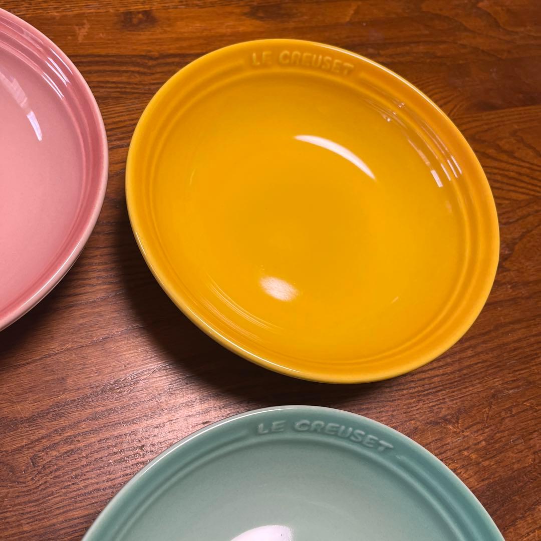 LE CREUSET ボウル 4枚セット カラフル