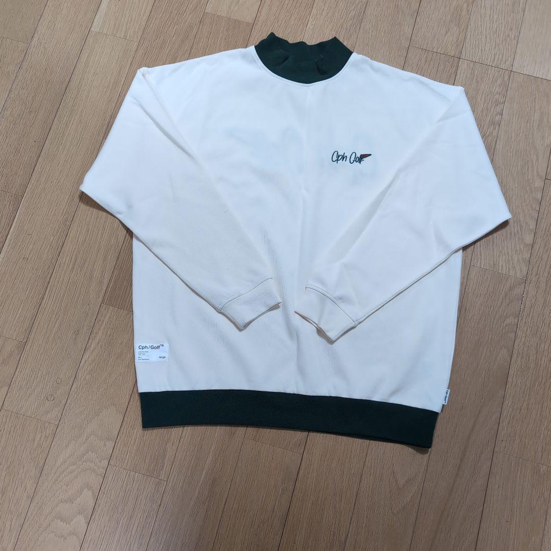 Cph Golfキャプテンズヘルム ゴルフ フラッグ ロゴ ロングスリーブ