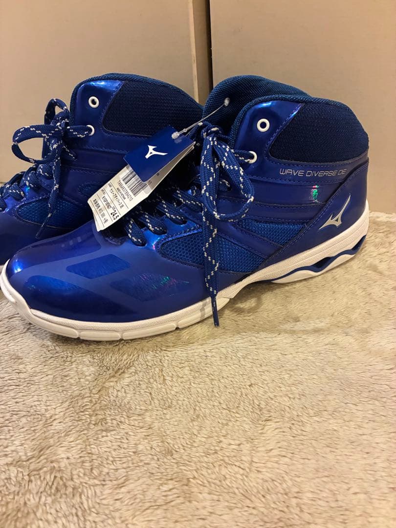 美品MIZUNO WAVE DIVERSE DE ブルー 24.5 エクササイズ