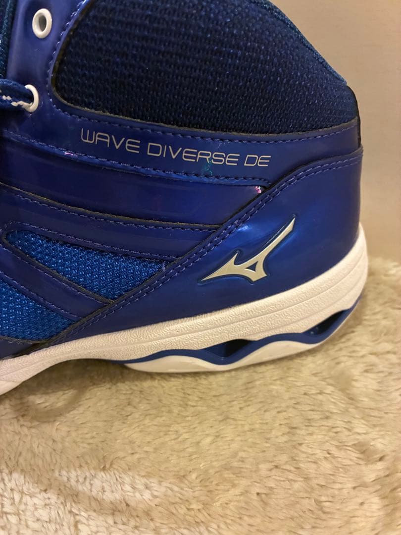 美品MIZUNO WAVE DIVERSE DE ブルー 24.5 エクササイズ