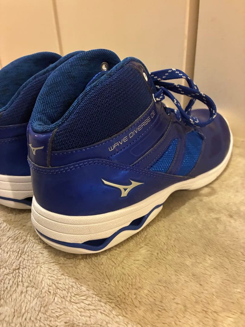 美品MIZUNO WAVE DIVERSE DE ブルー 24.5 エクササイズ
