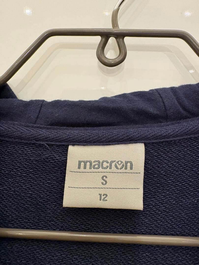 スコットランド ラグビー オフィシャル macron パーカー フーディー　S