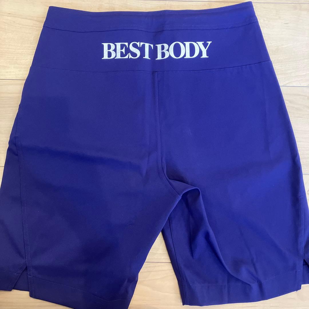 BEST BODY 紫 ハーフパンツ　おなもー様（専用）