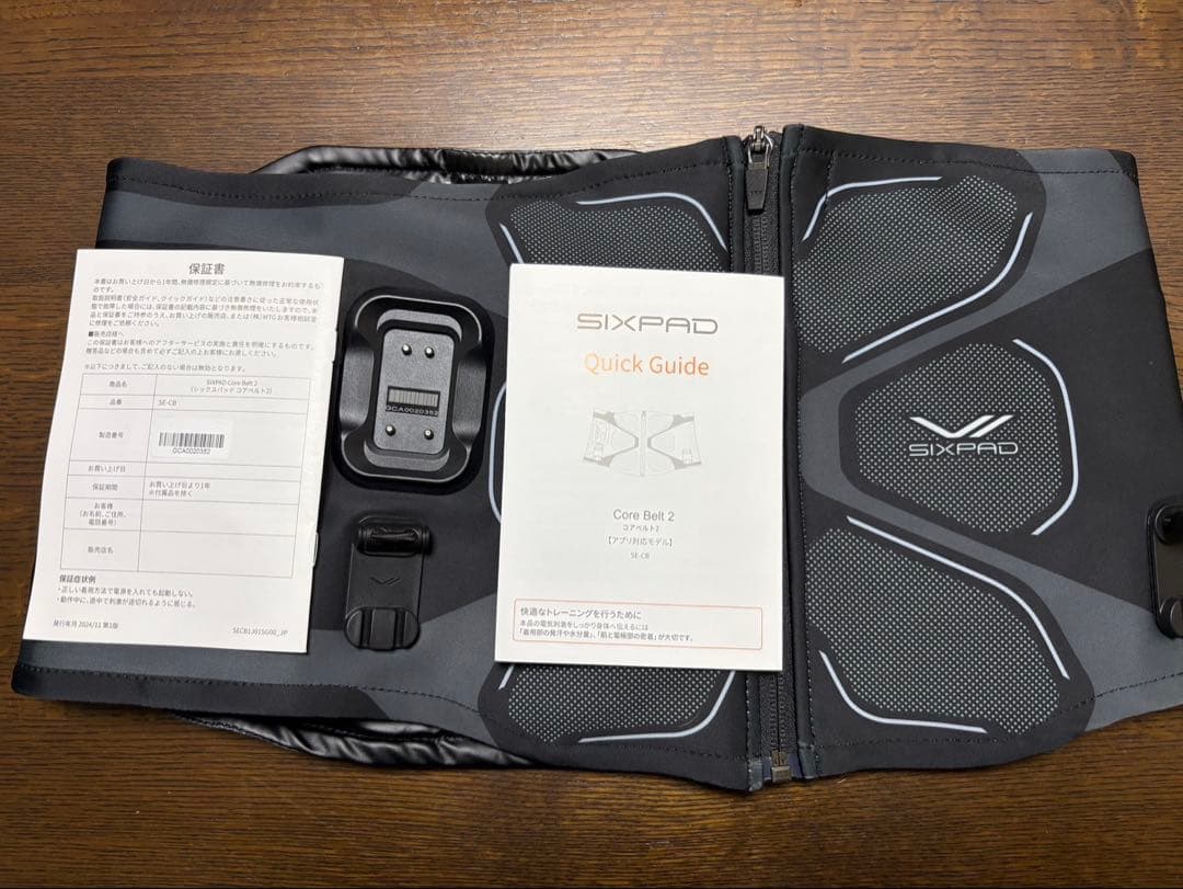 SIXPAD Core Belt2 Ｌサイズ ＊ベルトのみ＊試着のみ未使用品