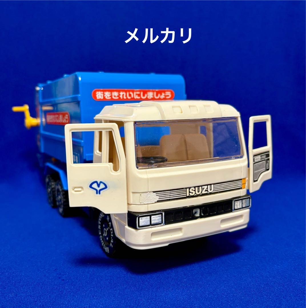 ★廃版　ダイヤのゴミ収集車　寺井商店　清掃車　東京都　日本製　フリクション　美品