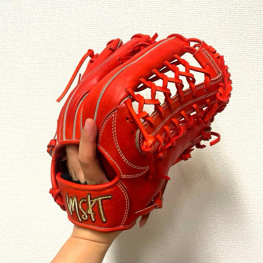 274 MSKT 村正 ムラマサ 型抜群 未使用 即戦力 硬式 外野手用グローブ