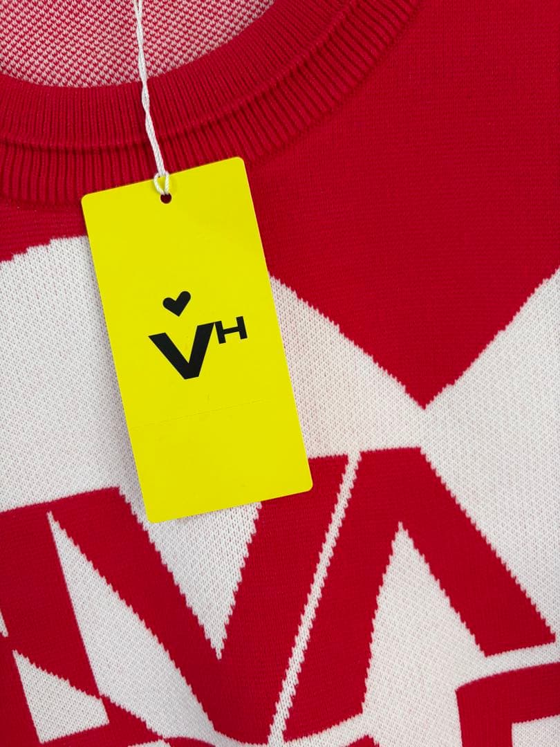 VIVA HEART ハートロゴニット セーター