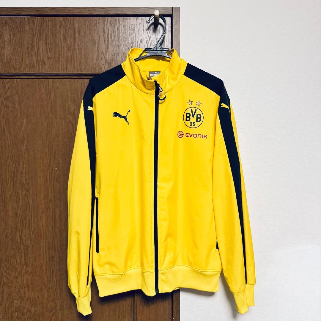 PUMA ドルトムント ジャケット BVB 2015年モデル 裏起毛 正規・美品