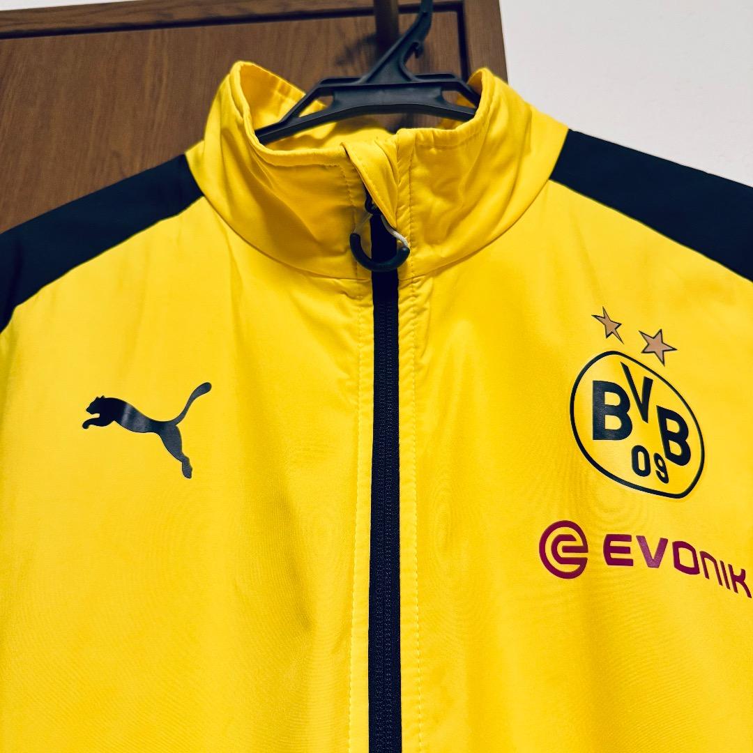 PUMA ドルトムント ジャケット BVB 2015年モデル 裏起毛 正規・美品