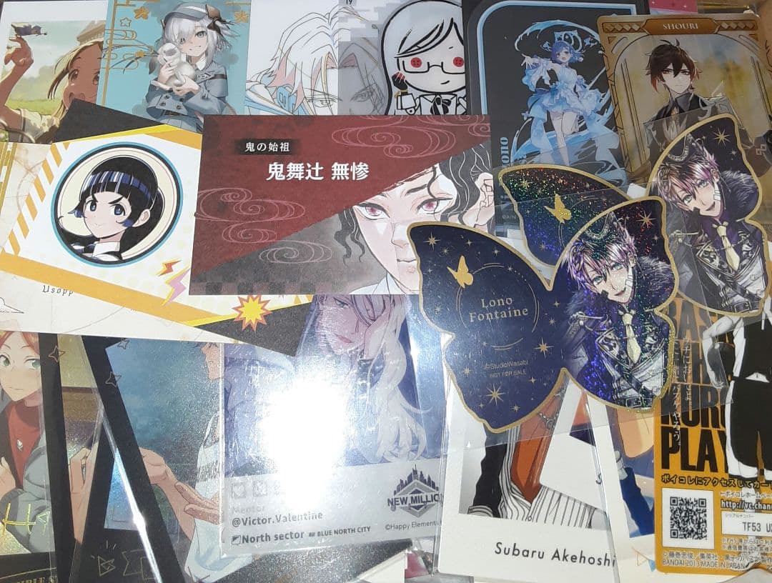 アニメグッズ シール・アニメカード 大量 まとめ売り 1200点
