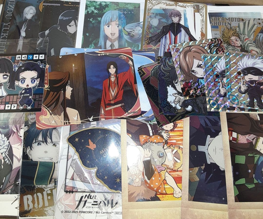 アニメグッズ シール・アニメカード 大量 まとめ売り 1200点