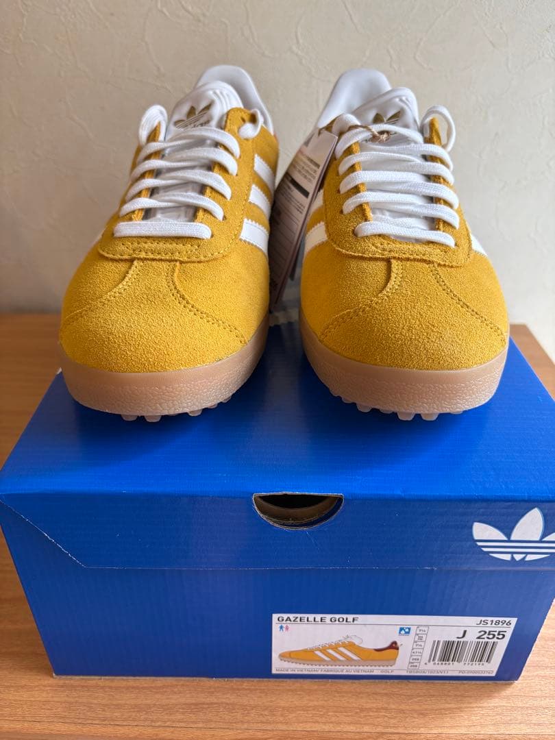 adidas オリジナルスGazelle Golf 25.5イエローユニセックス