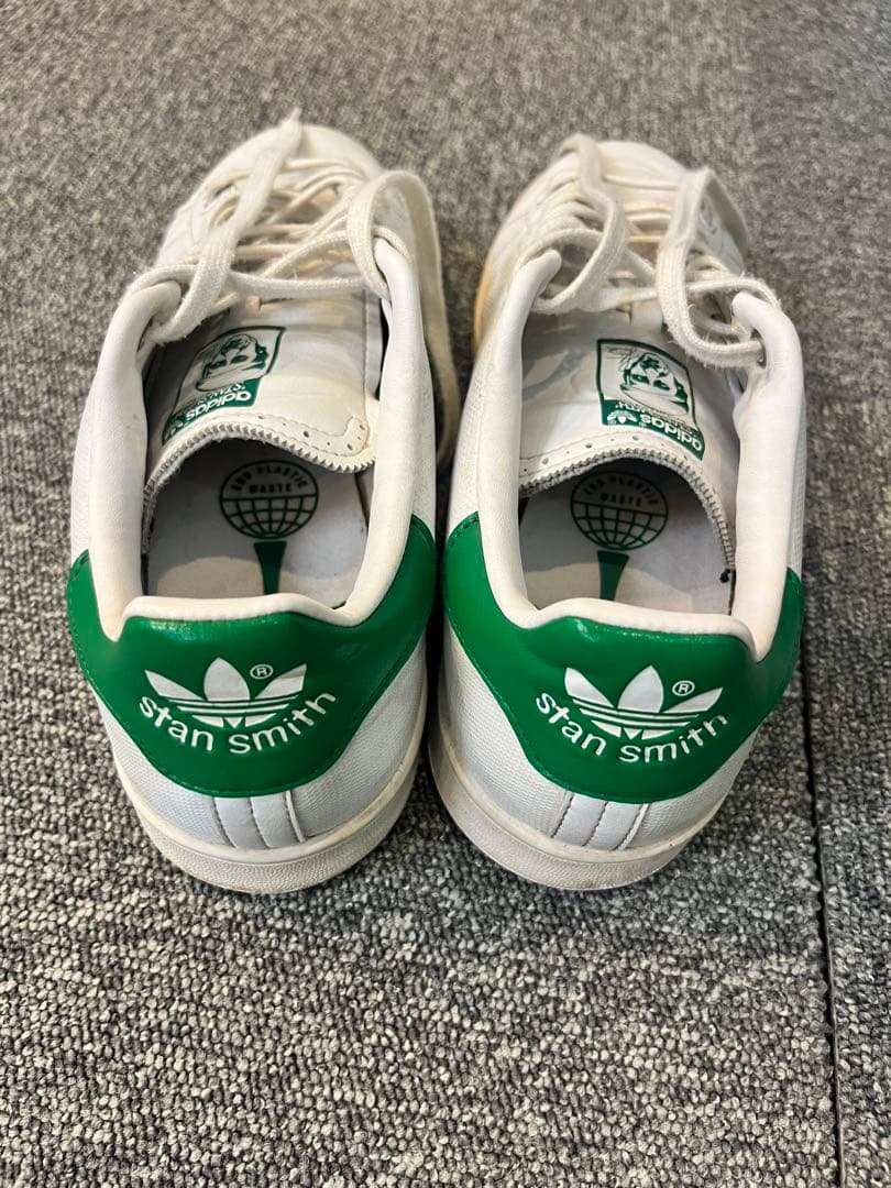 adidas Stan Smith ホワイト/グリーン　ゴルフシューズ