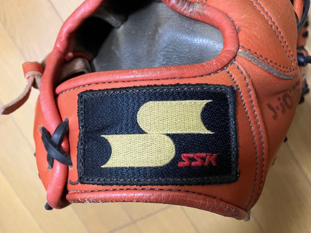 【ビンテージ品】　SSK硬式内野手用グローブ