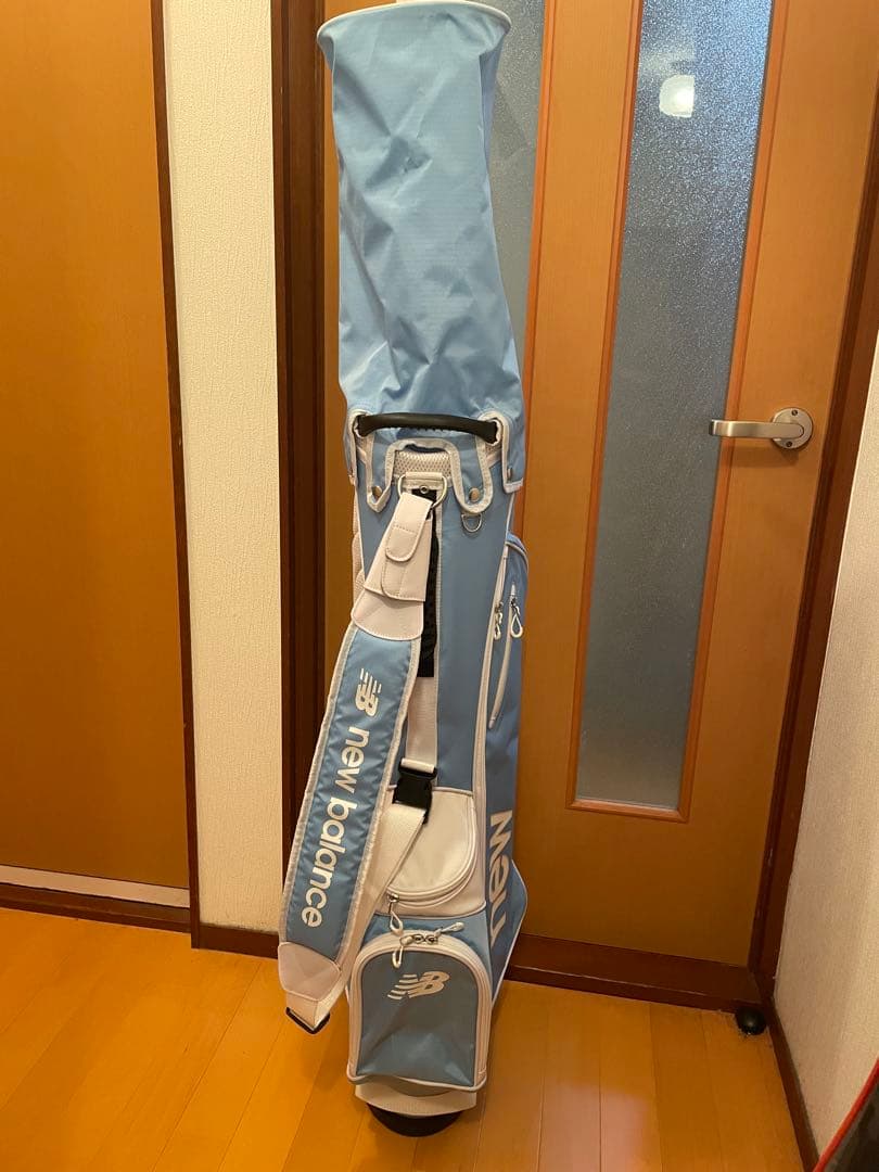 new balance golf キャディバッグ ブルー