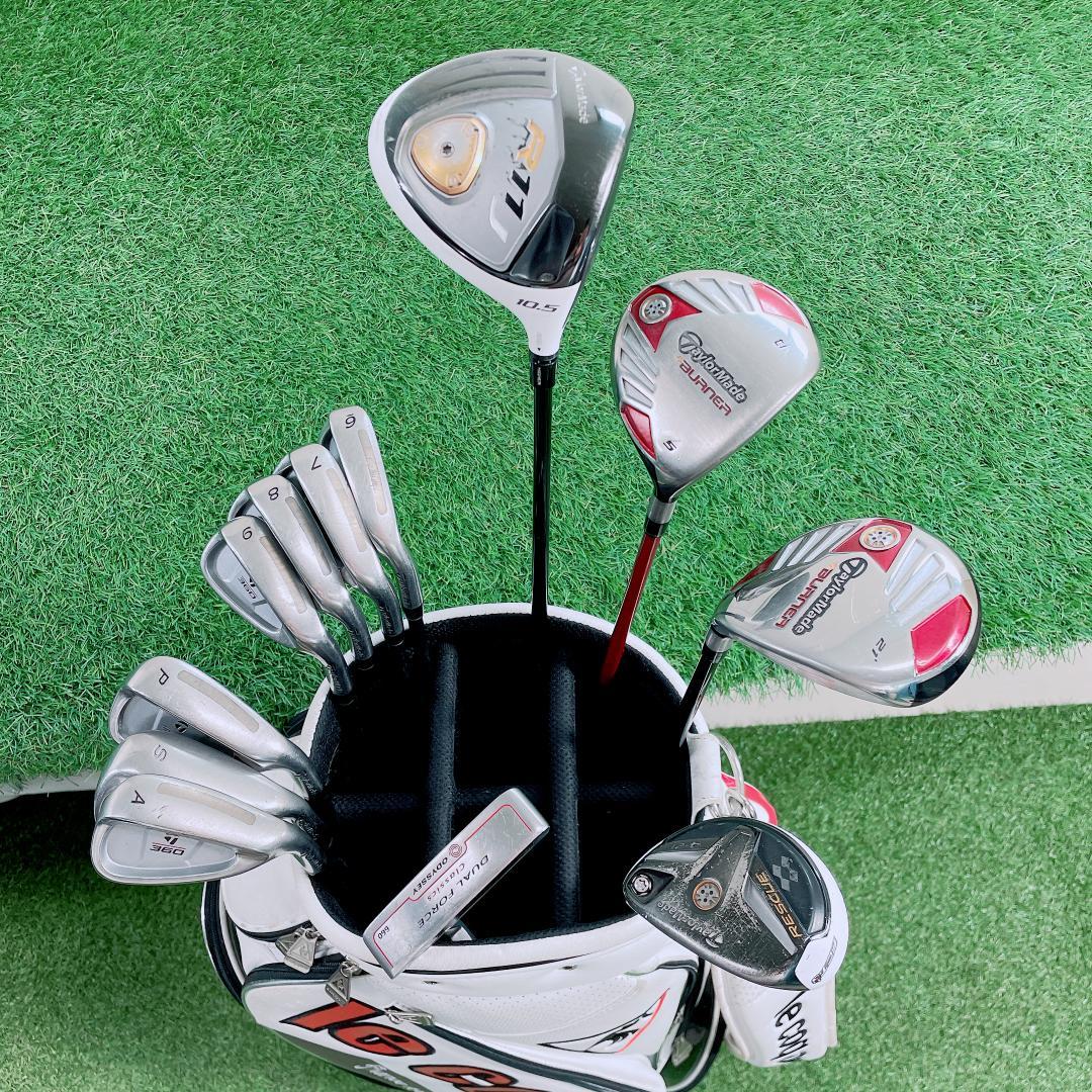 TaylorMade R11J バーナー ゴルフクラブセット 12本　N2148