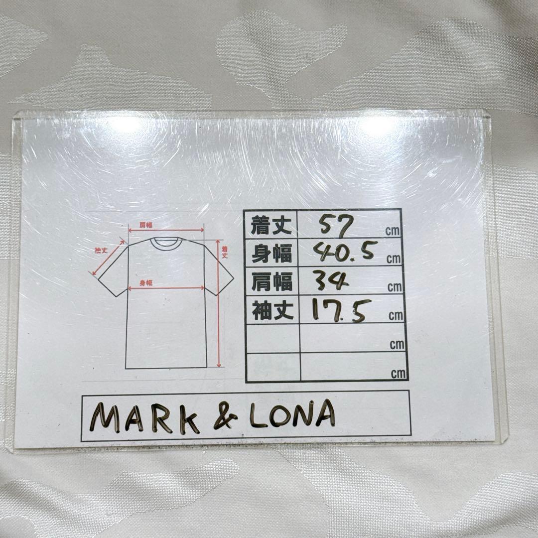 MARK&LONA マークアンドロナ カモフラ柄 ポロシャツ ストーンロゴ