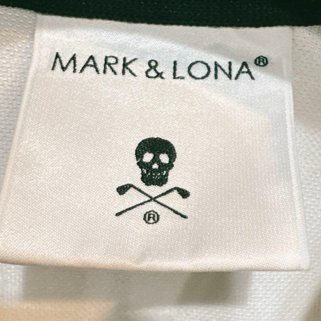 MARK&LONA マークアンドロナ カモフラ柄 ポロシャツ ストーンロゴ