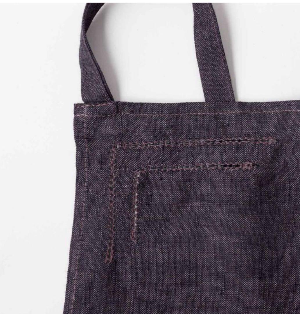 タグ付き LINO E LINA エプロン レザン