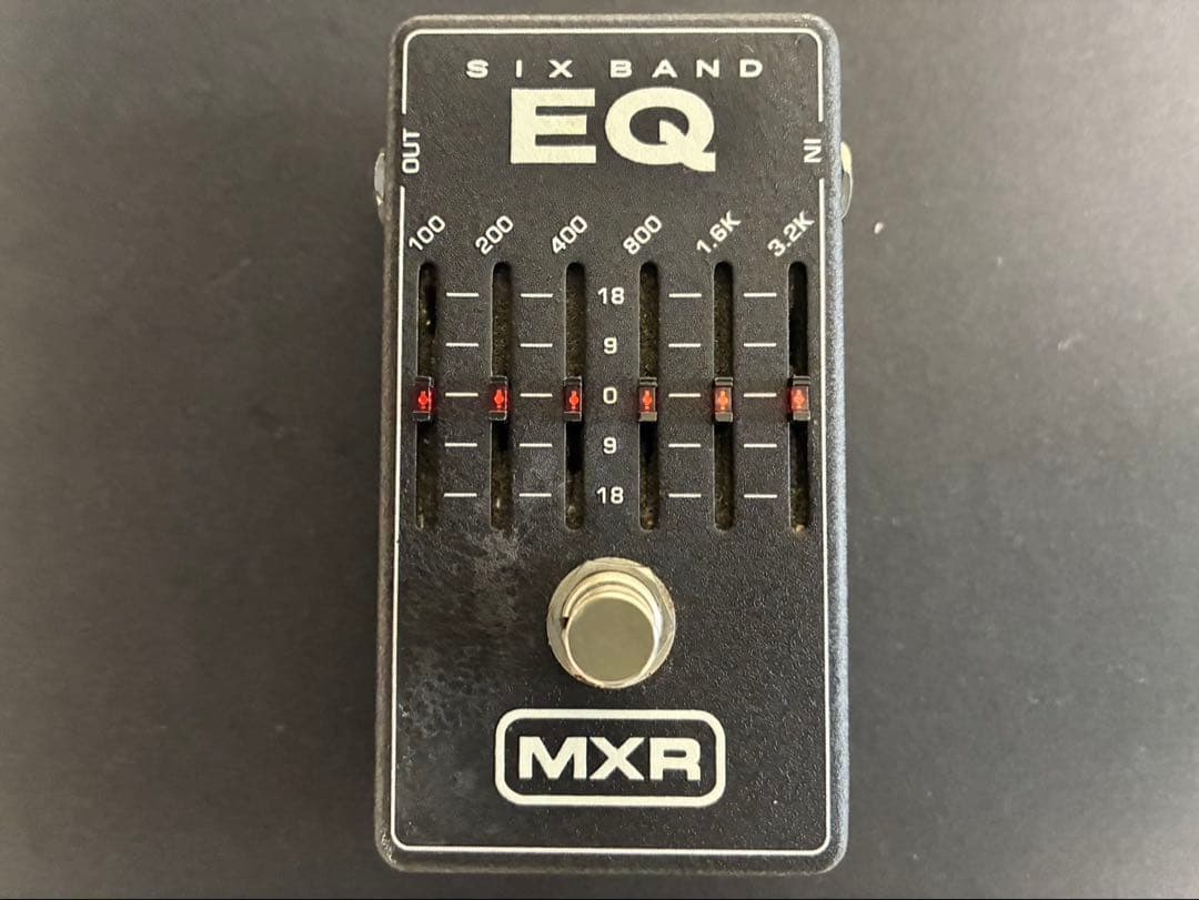 ☆送料無料☆ MXR M109 Six Band EQ