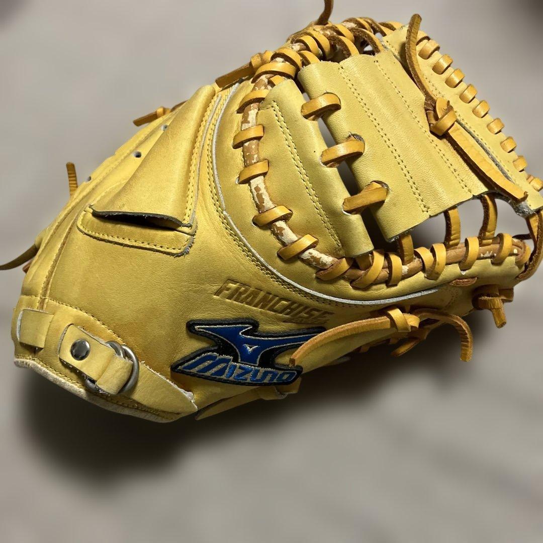 MIZUNO ミズノ キャッチャーミットFRANCHISE EXCEL 中古