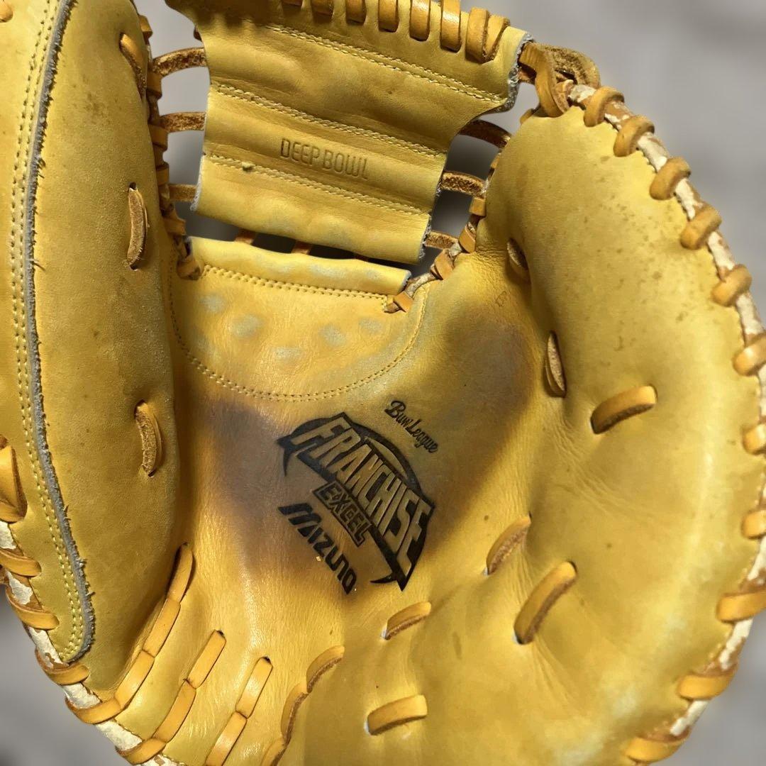 MIZUNO ミズノ キャッチャーミットFRANCHISE EXCEL 中古