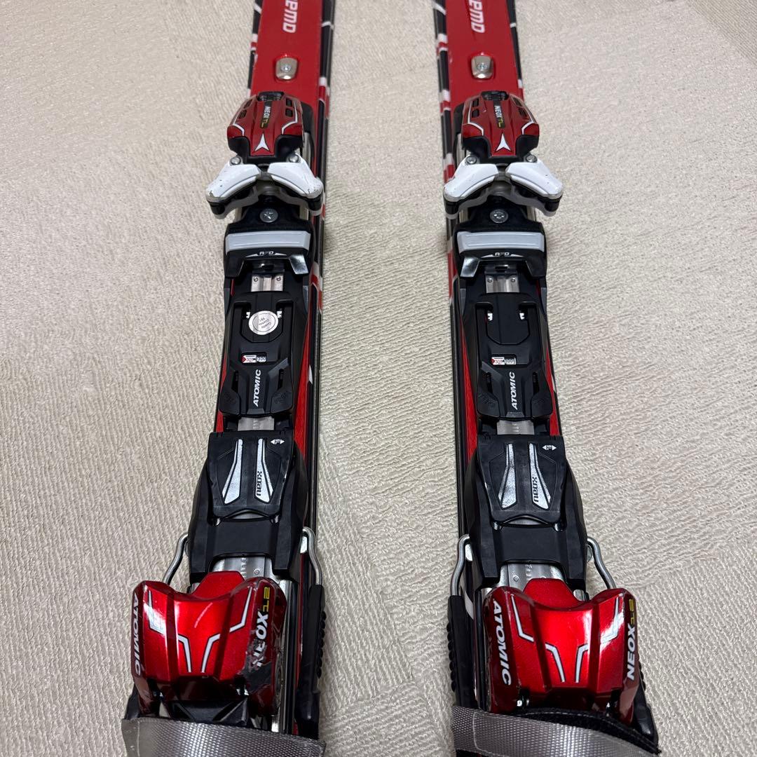 Atomic Demo 164cm スキー板　ストック、スキーケース付き