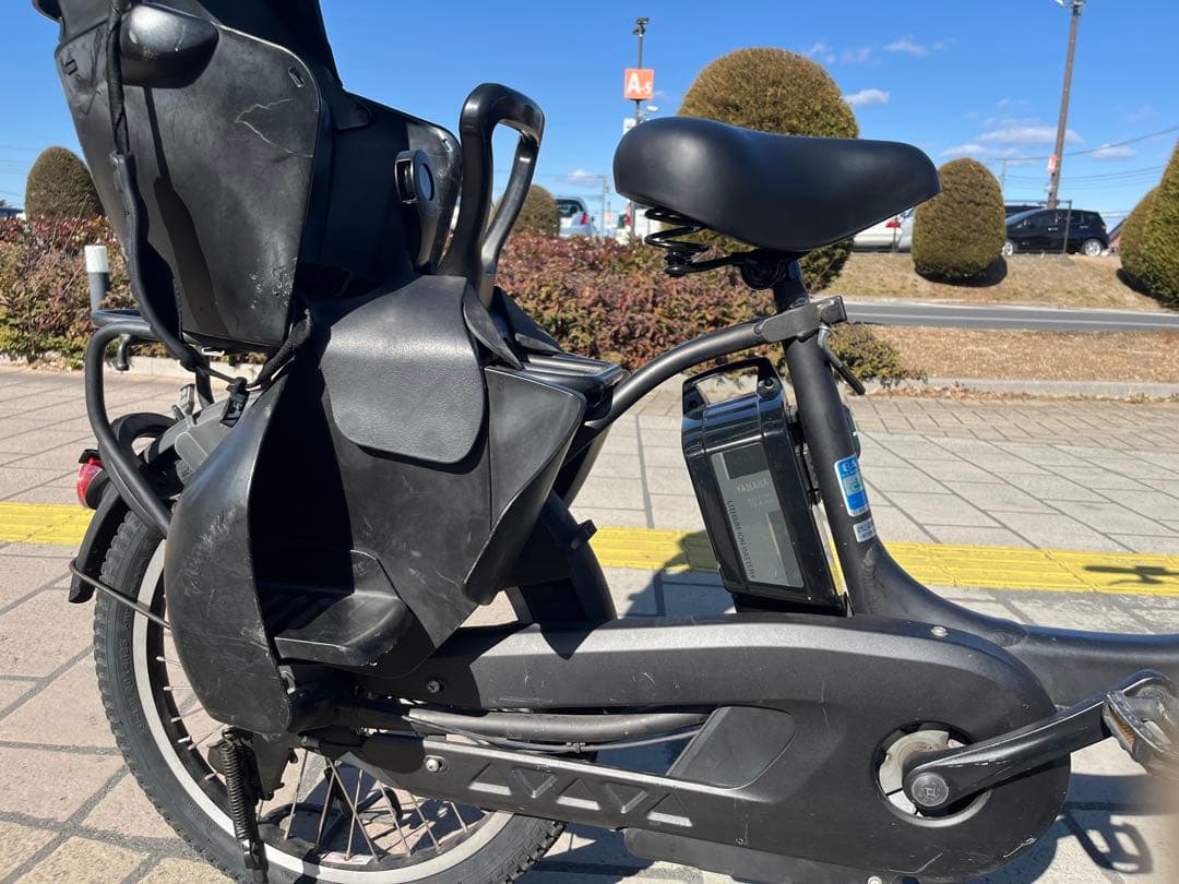 タイヤ交換済！電動アシスト自転車　子乗せ
