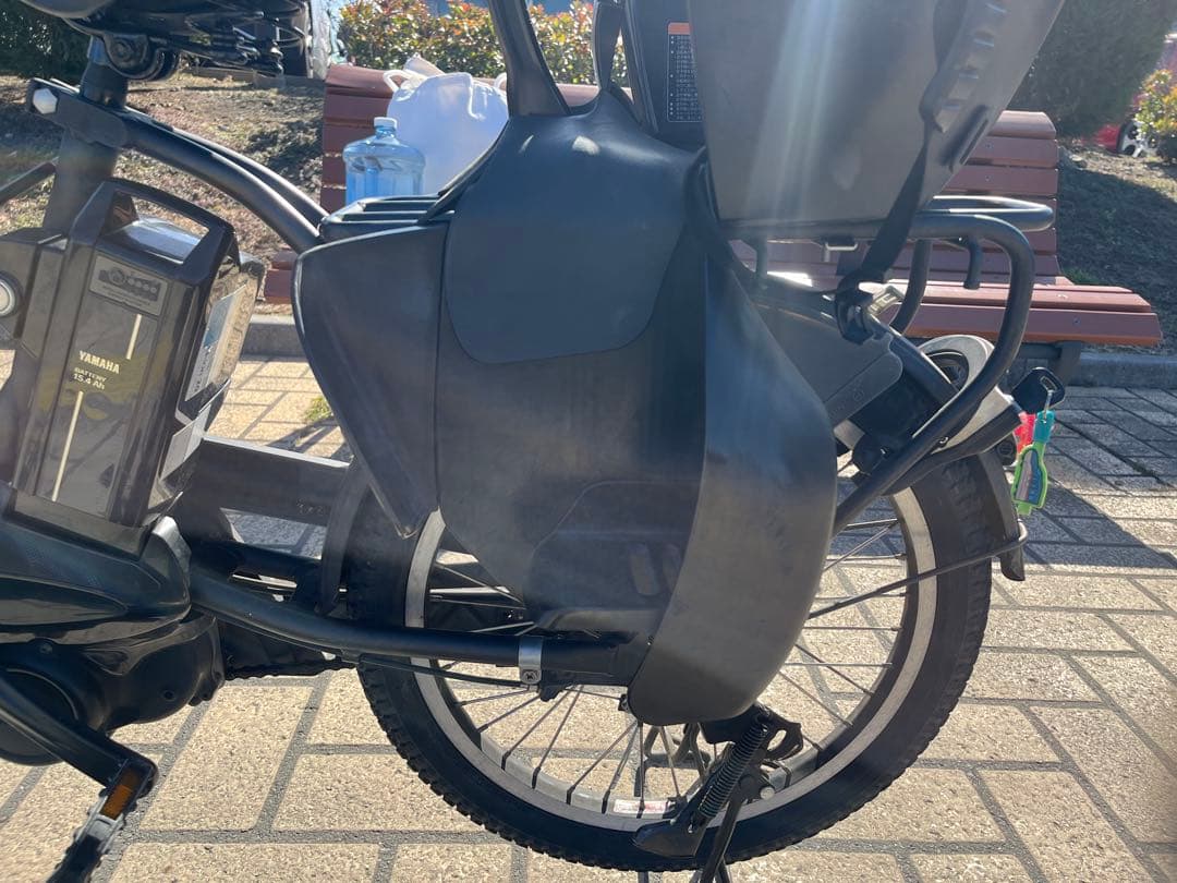 タイヤ交換済！電動アシスト自転車　子乗せ