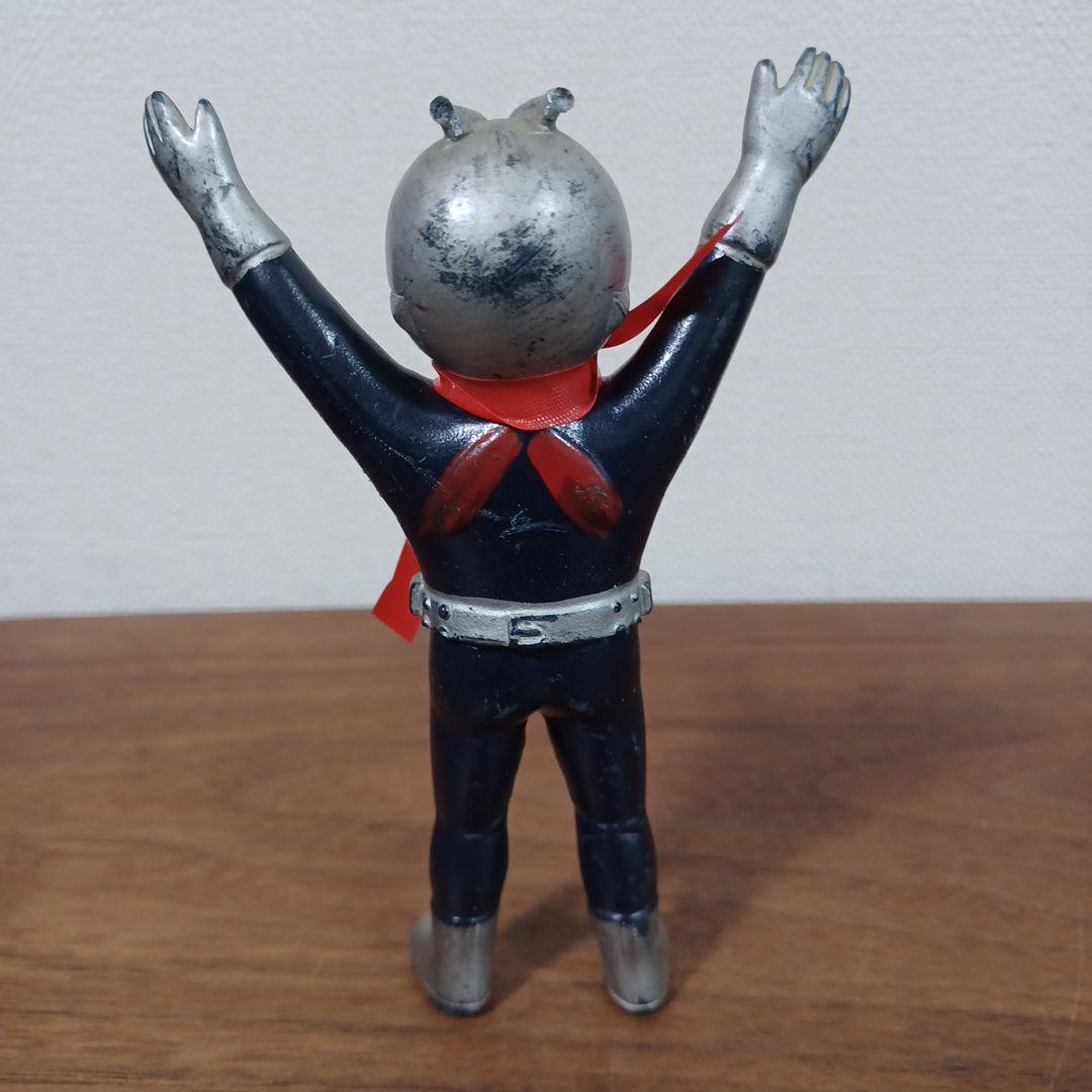 無版権　パチモノ「バンザイライダー」希少ソフビ フィギュア
