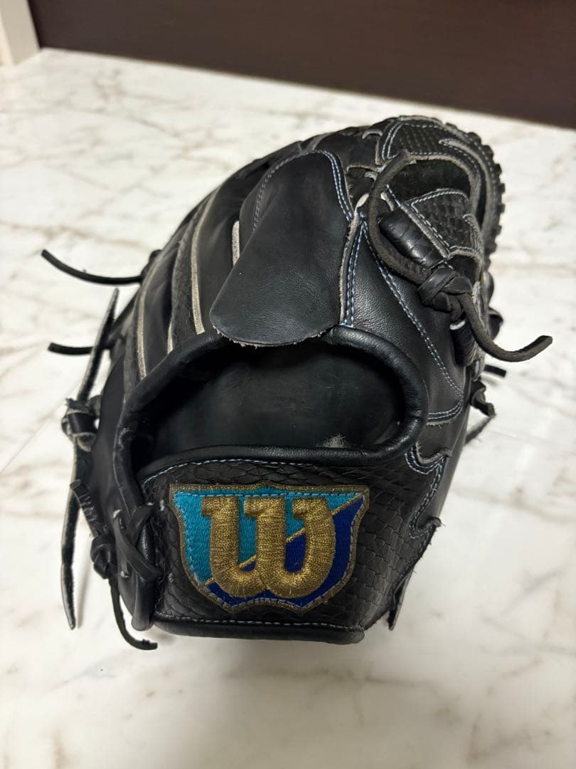 M*a様 Wilson 軟式野球グローブ 黒