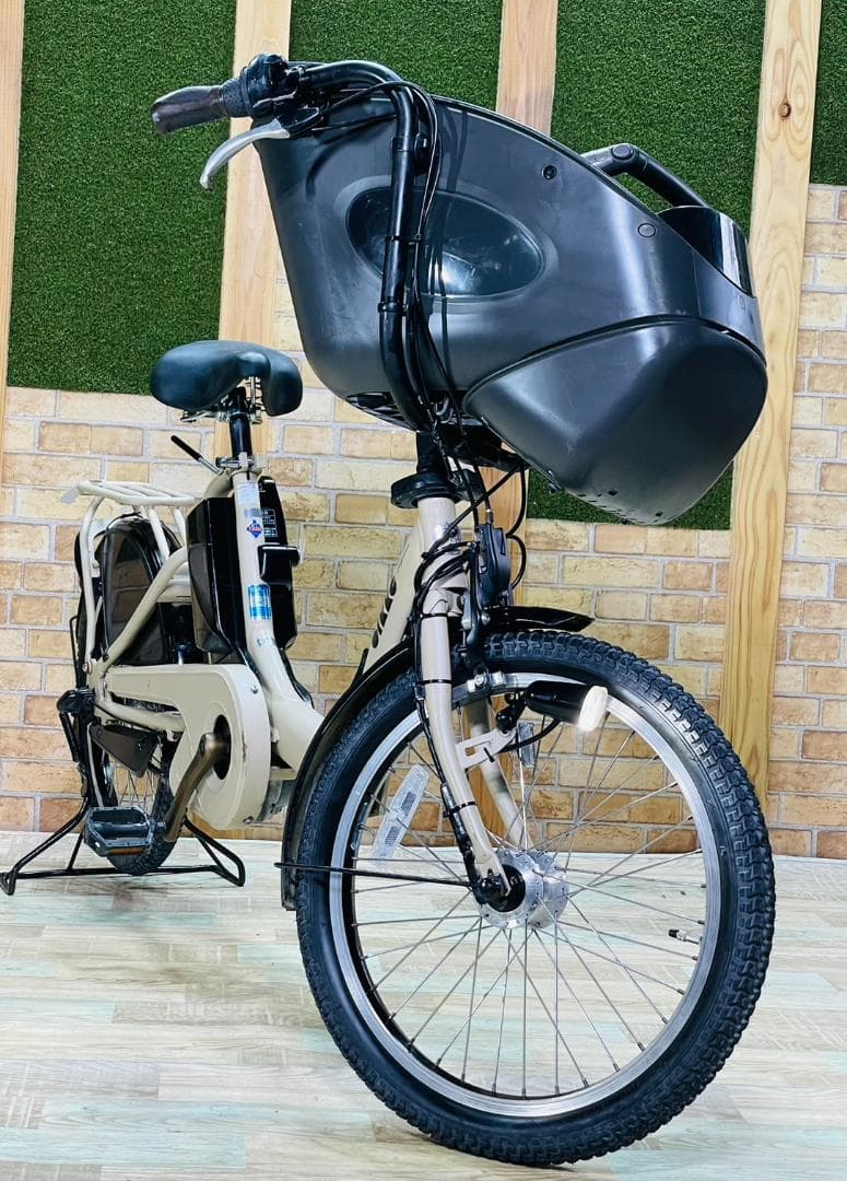 値上直前 大容量ビッケ ブリヂストン 子供乗せ電動アシスト自転車 H3747