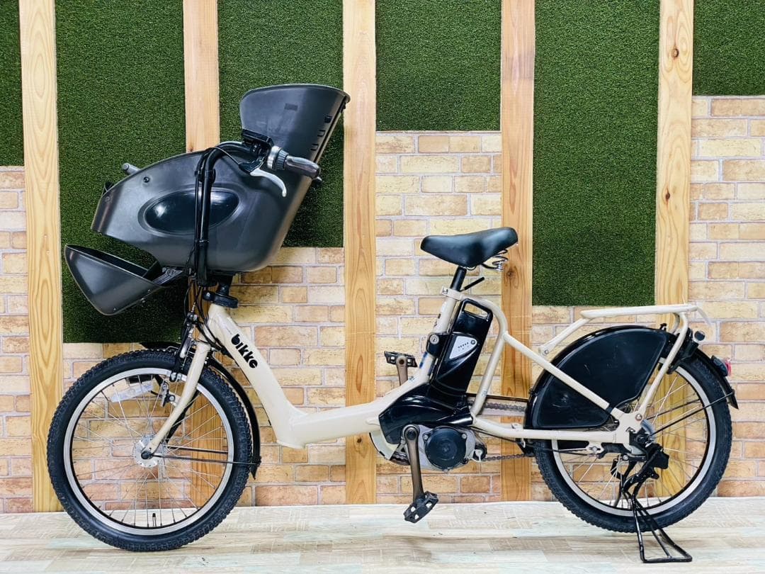 値上直前 大容量ビッケ ブリヂストン 子供乗せ電動アシスト自転車 H3747