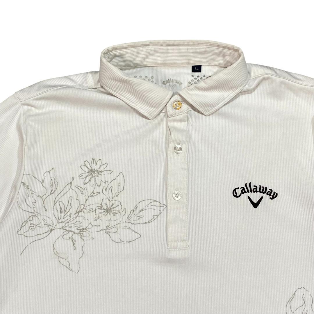 CALLAWAY キャロウェイ ゴルフ 半袖 ストレッチ ポロシャツ LL