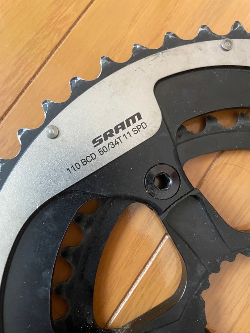 SRAM RED X Glide 110 BCD 50/34 おまけつき