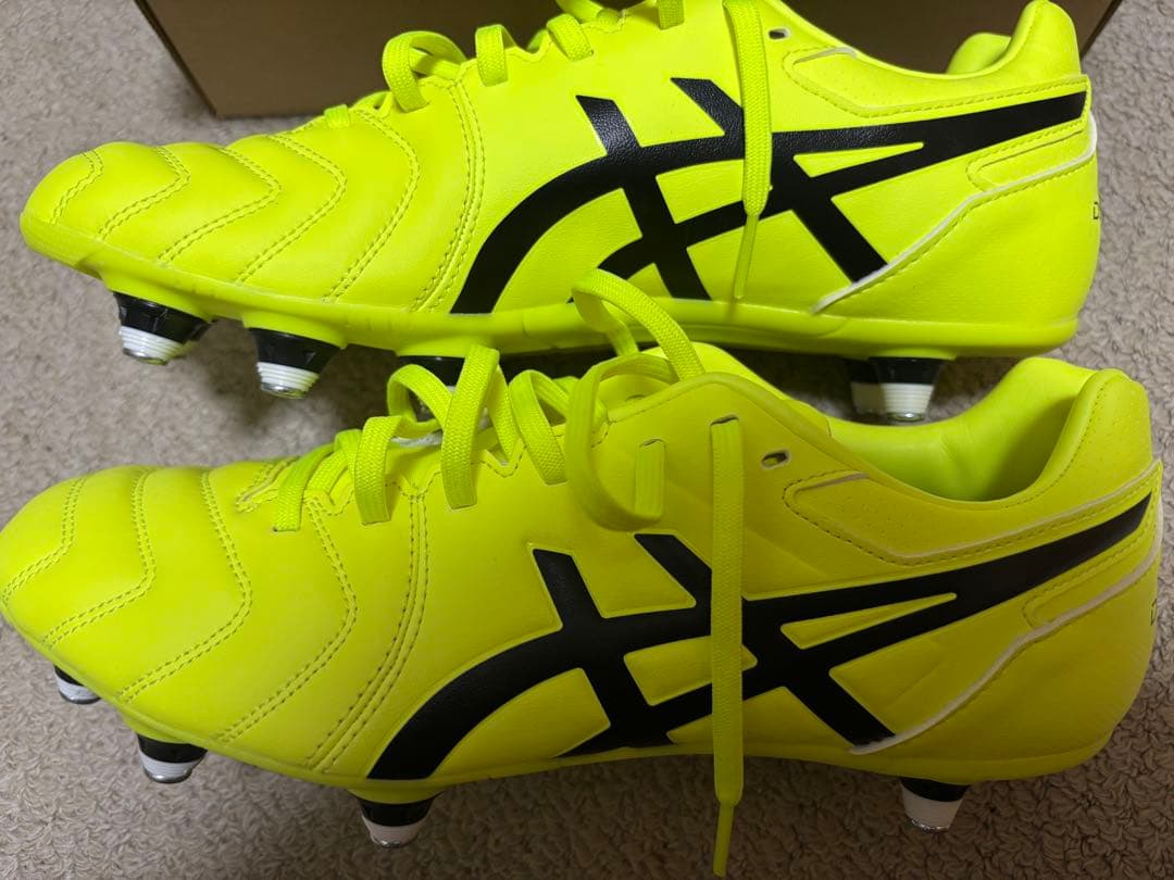 asics DS LIGHT ST YELLOW/BLACK スパイク 取替式