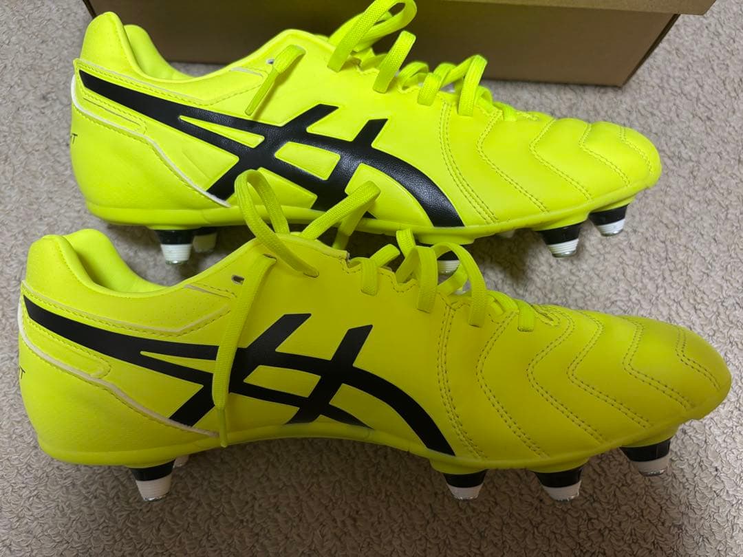 asics DS LIGHT ST YELLOW/BLACK スパイク 取替式