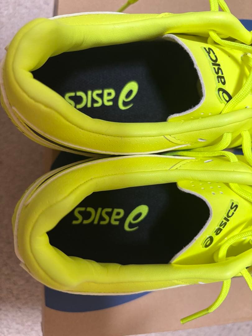 asics DS LIGHT ST YELLOW/BLACK スパイク 取替式