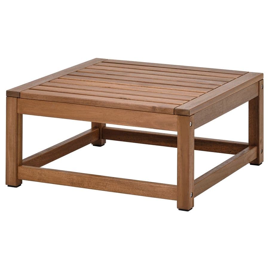 IKEA木製スラットデザインチェア2脚セット