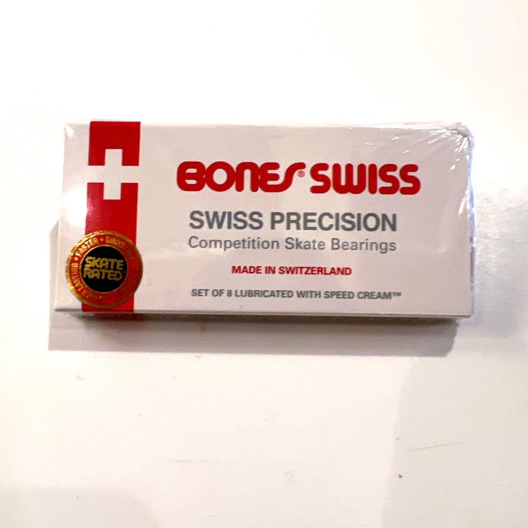 新品 BONES SWISS ペアリング skateboard 海外正規品