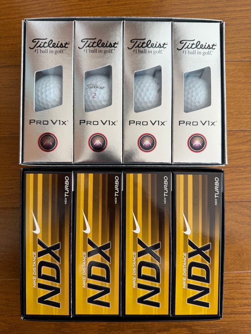 Titleist Pro V1x & Nike NDX Turbo セット