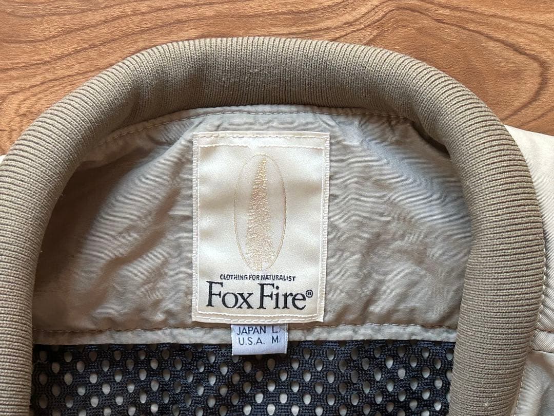 Fox Fire フライベスト USAサイズM、日本サイズL