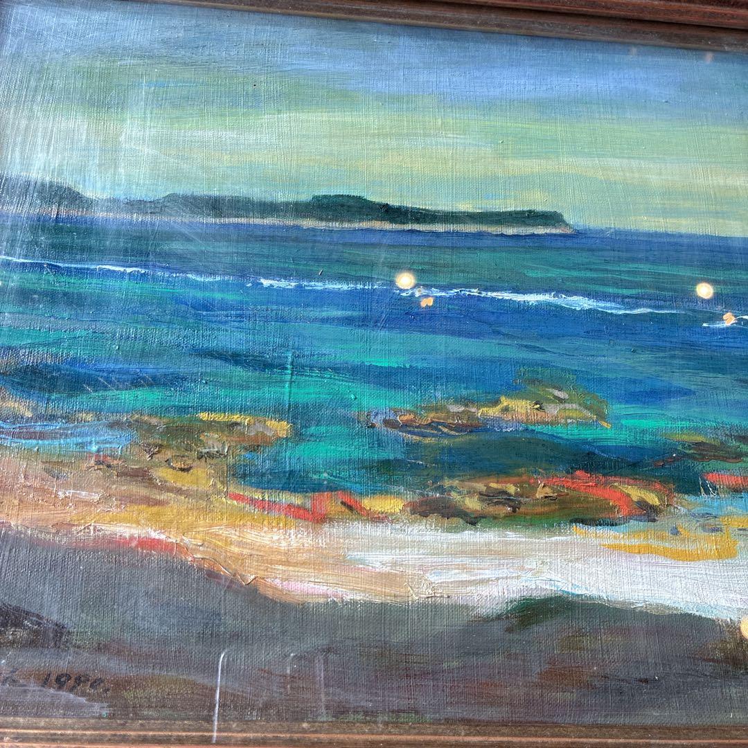 油絵　背景画　アンティーク