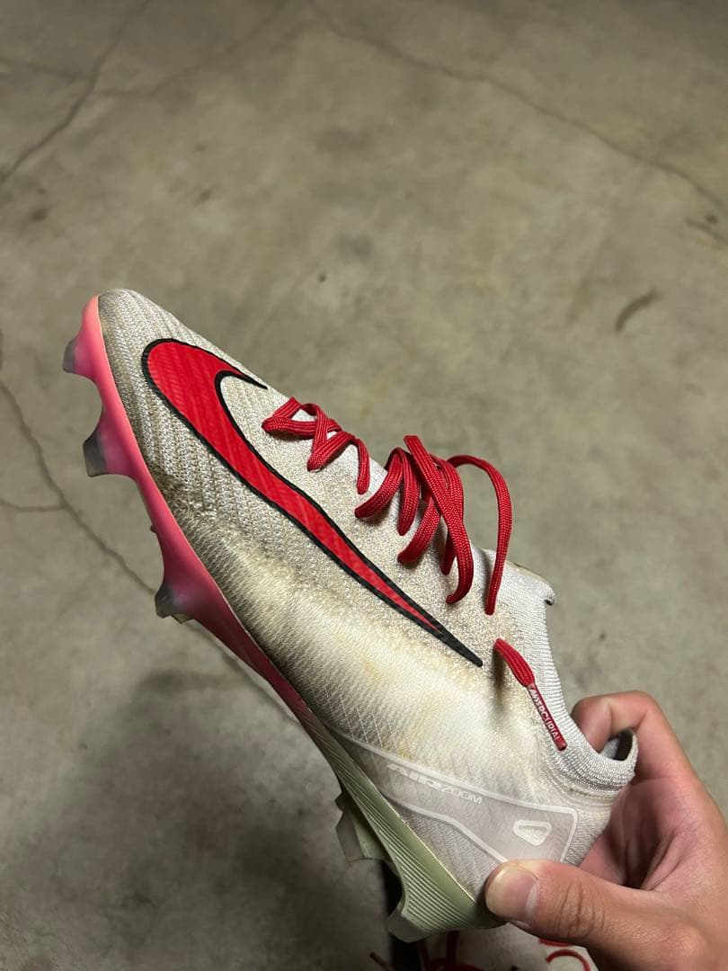 Nike Mercurial サッカーシューズ ホワイト/レッド