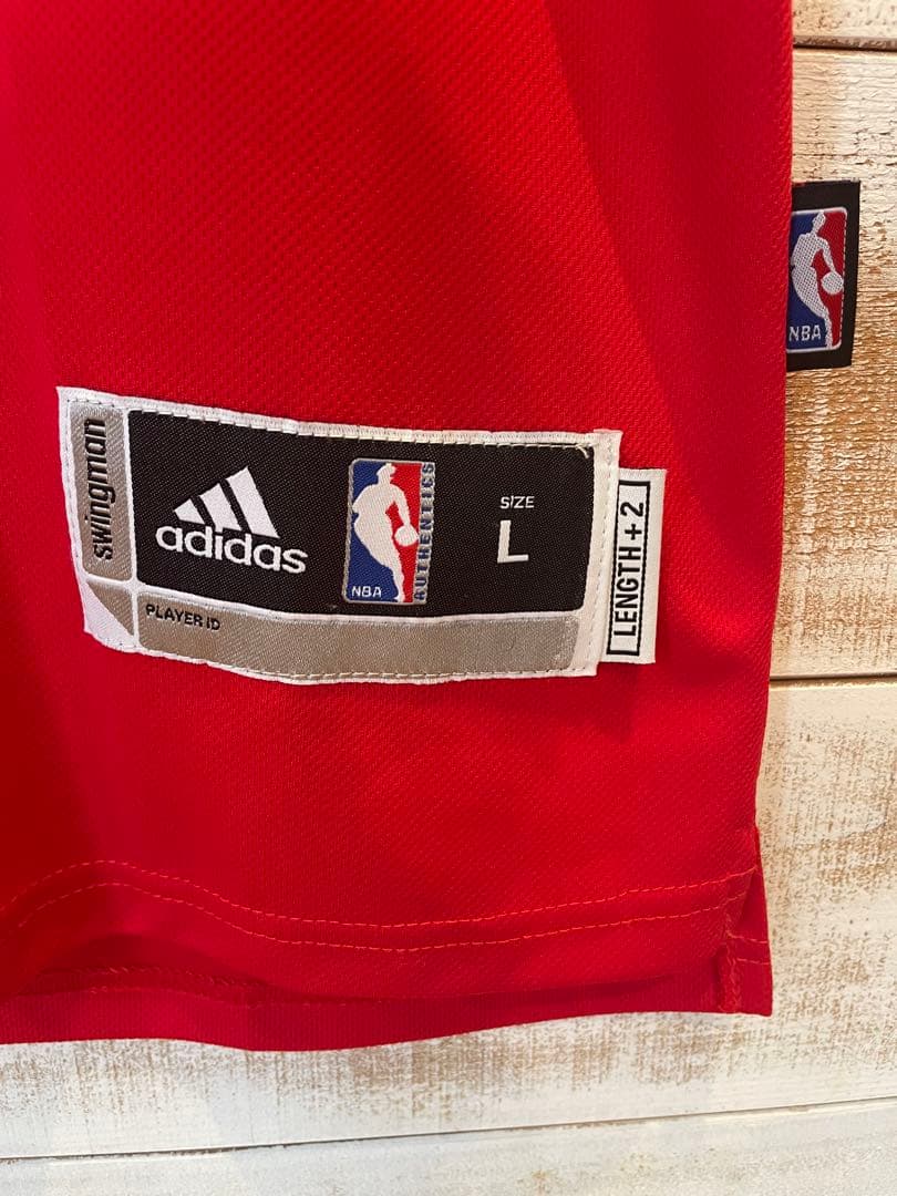 【美品】adidas シカゴ・ブルズ デリック・ローズ タンクトップ Lサイズ